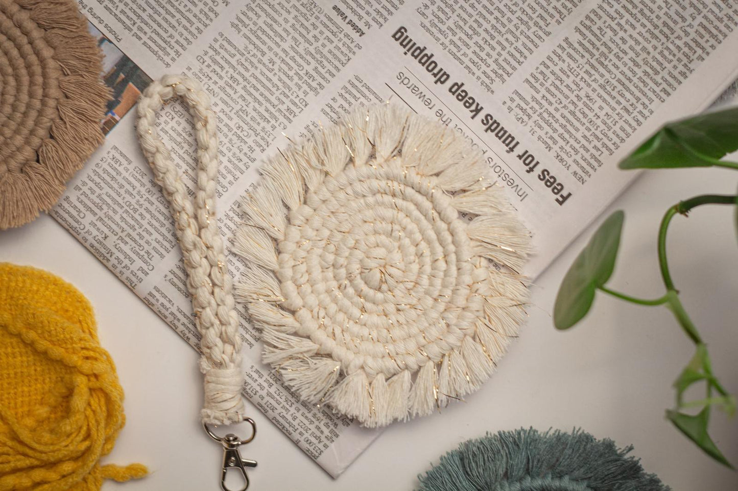 Boho Macrame Coasters