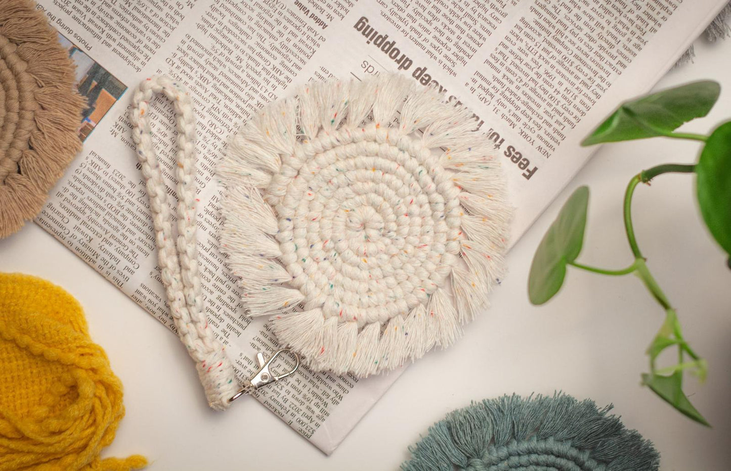 Boho Macrame Coasters